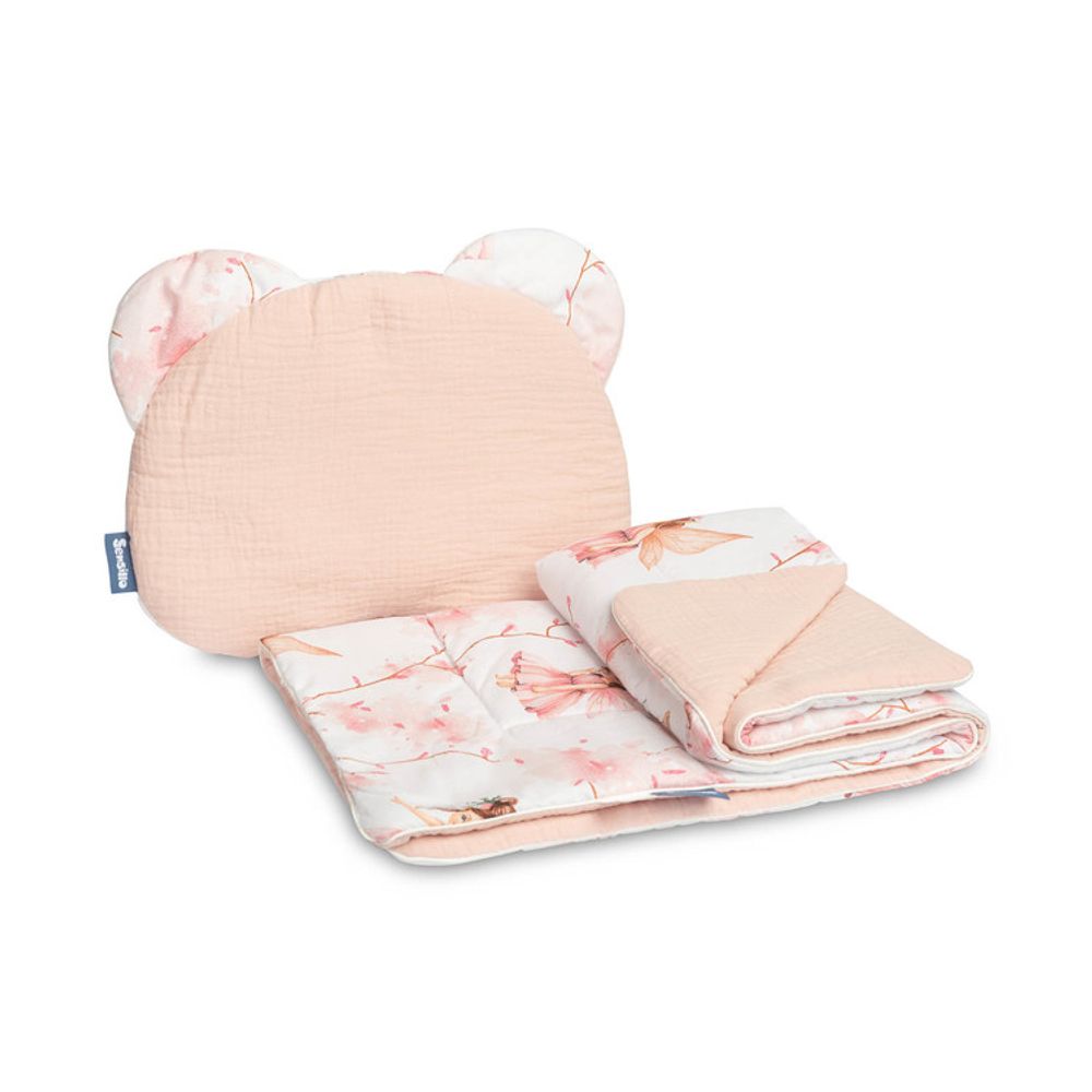 Set kolica od muslin - fairy pink slika 1