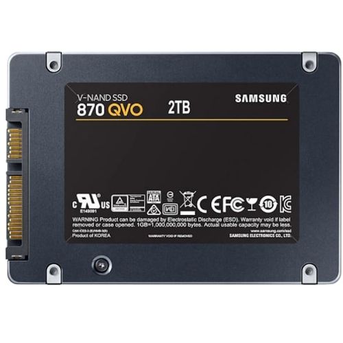 Samsung MZ-77Q2T0BW 2,5" 2TB SSD 870 QVO, SATA III, Read up to 560 MB/s, Write up to 530 MB/s slika 3