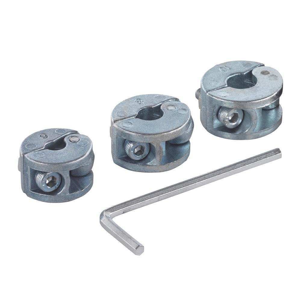 Wolfcraft Graničnik Dubine Bušenja Set Univerzalni fi 6, 8, 10 mm / 4 dijelni - 2755000 slika 1