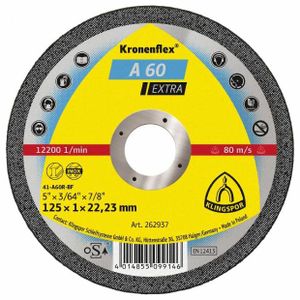 Klingspor disk za rezanje metala 230 mm x 3,0 mm x 22,2 mm A24 Extra