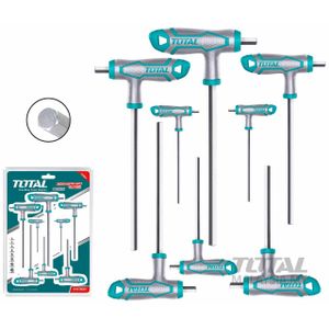 TOTAL 8-delni set inbus sa T-ruckom THHW8081