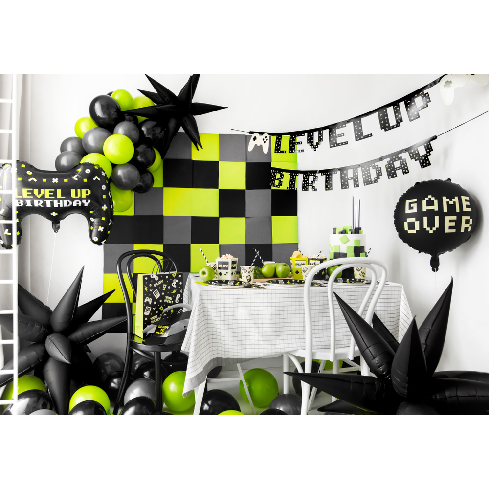 GRL110 Baner Level Up Rođendan 250cm slika 3