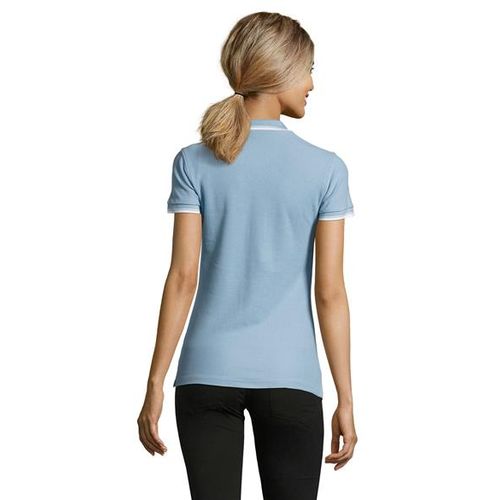 PRACTICE WOMEN ženska polo majica sa kratkim rukavima - Sky blue, XL  slika 4