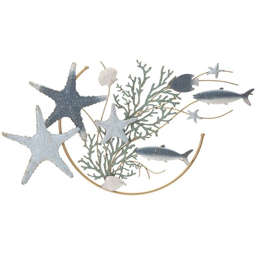 Mauro Ferretti Zidna dekoracija SEA STAR 95,3x5x53,3 cm slika 1