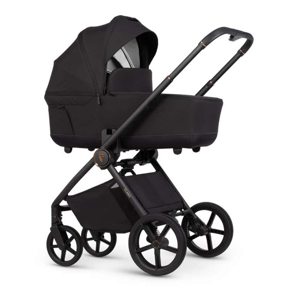 Venicci Kolica za bebe Claro Set 3u1, Black slika 1