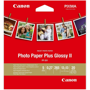 Canon Photo Paper Plus PP201, 13x13 -  SQ 2311B060