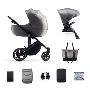 Kinderkraft dječja kolica Prime 2 2u1, Shadow Grey