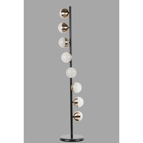 Lucas 8732-1 Chrome
Black Floor Lamp slika 3