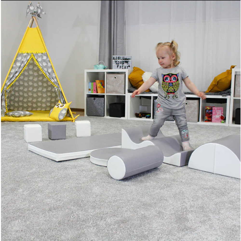 IGLU Soft Play Set PATHFINDER - Sivo/Bijeli slika 3