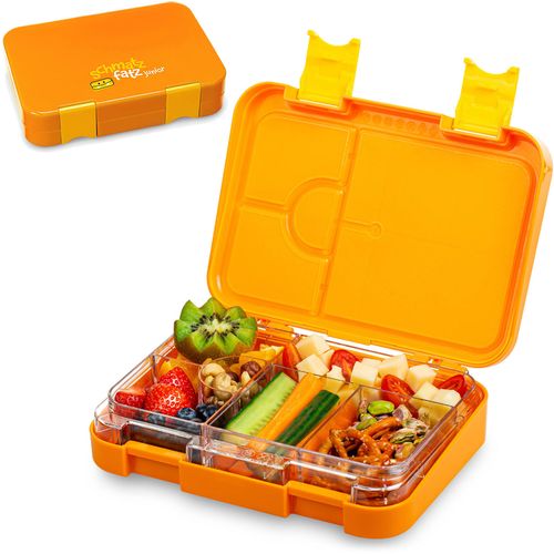 Klarstein schmatzfatz junior kutija za ručak, Narančasta, NO BPA slika 1