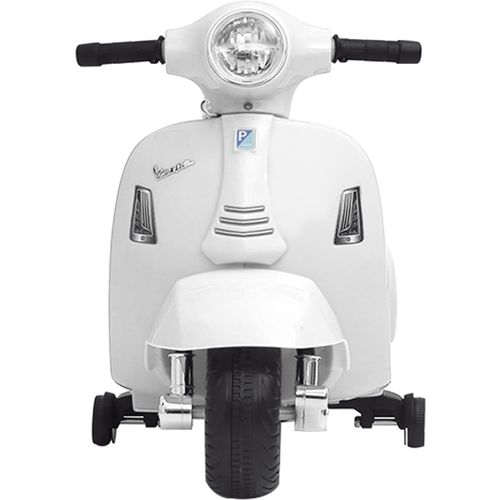 Električni motocikl igračka Vespa GTS300 bijela slika 11