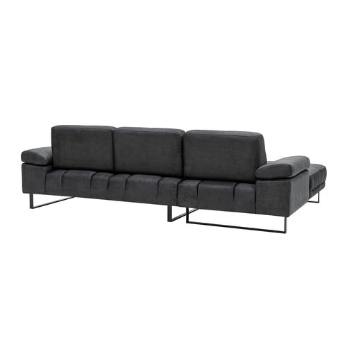 Atelier Del Sofa Kutna garnitura, Antracit, Mustang Small Left - Anthracite slika 11