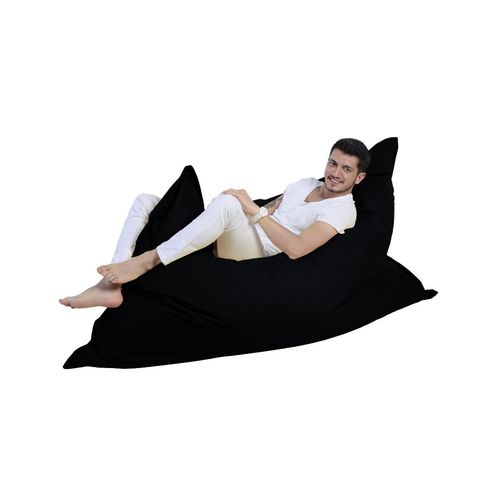 Giant Cushion 140x180 - Black Black Garden Bean Bag slika 3