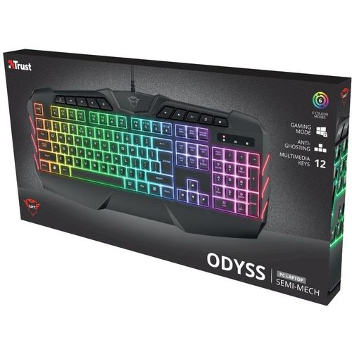 Trust GXT 881 ODYSS Semi-Mech Keyboard (23855) slika 4