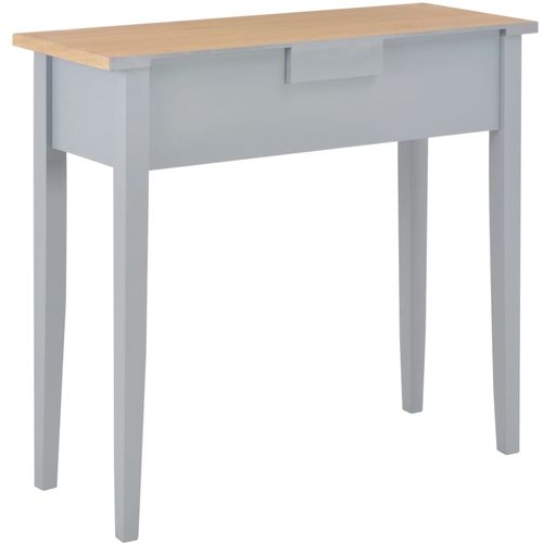 280054 Dressing Console Table Grey 79x30x74 cm Wood slika 47
