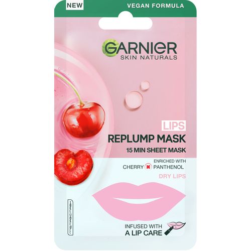 Garnier Skin Active Cheerry maska za usne 5g slika 1