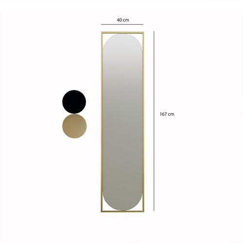 Henri - Gold Gold Mirror slika 5