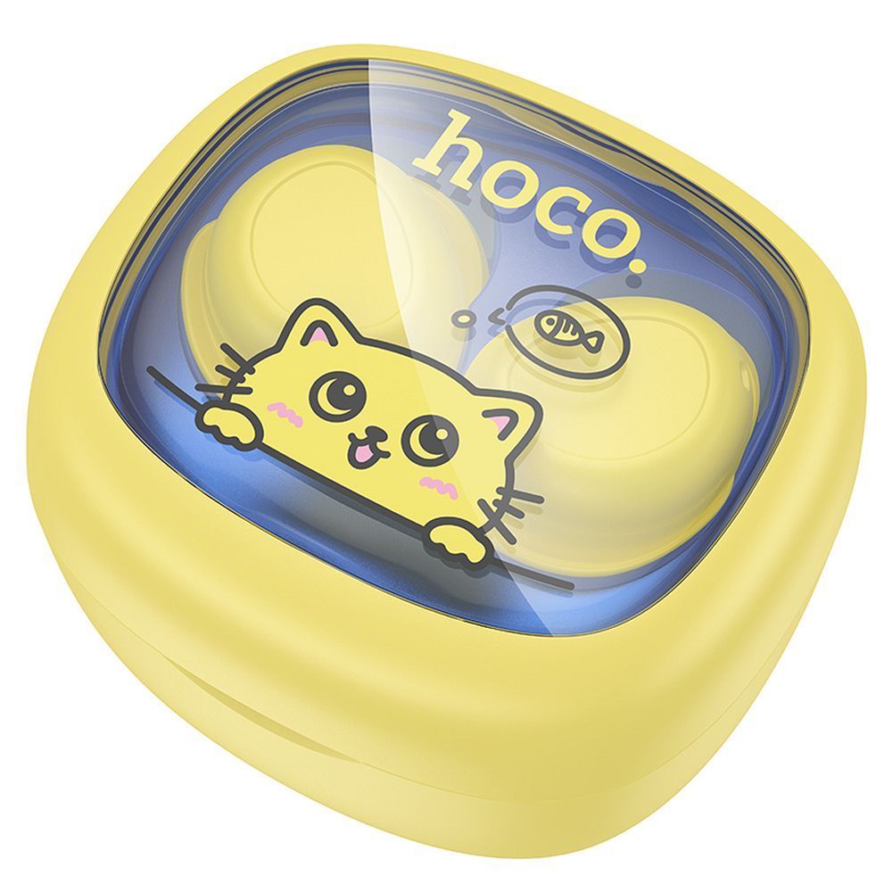 Dječje slušalice bežične Hoco EW111 žute boje slika 2