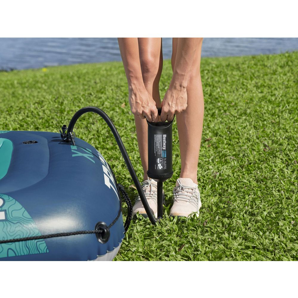 Bestway gumeni čamac TREK X2 do 250 kg 232x118 cm + vesla i pumpa 61153 slika 4