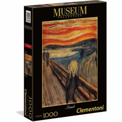 Clementoni Puzzle 1000 Museum L'Urlo Di Munch slika 1