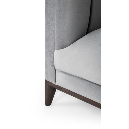 Pera Grey 3-Seat Sofa slika 5