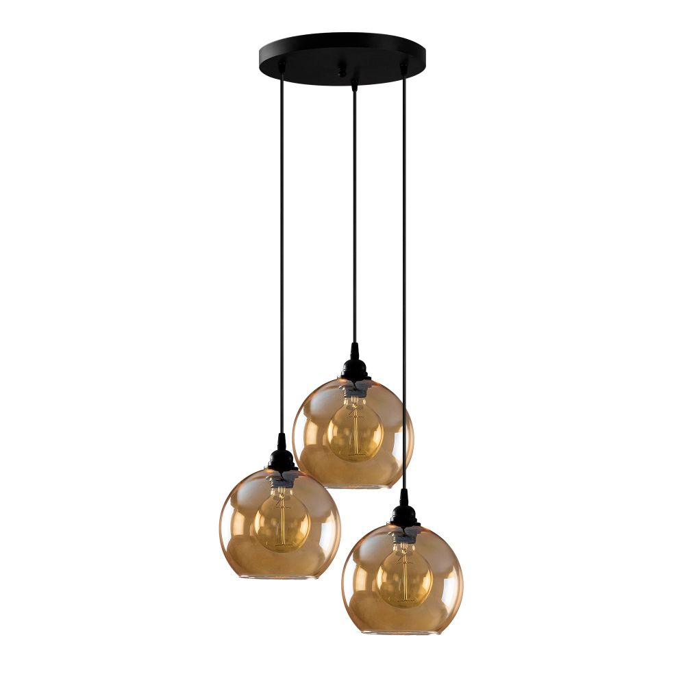 Elegantni Crni Luster sa Zlatnim Detaljima - 021 Gold slika 4
