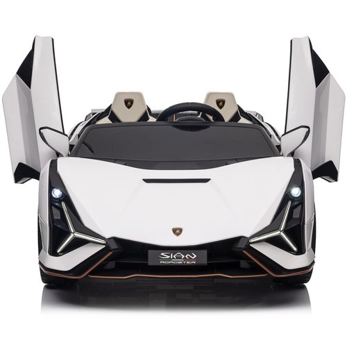 Licencirani auto na akumumulator Lamborghini SIAN 4x100W - dvosjed - bijeli slika 4