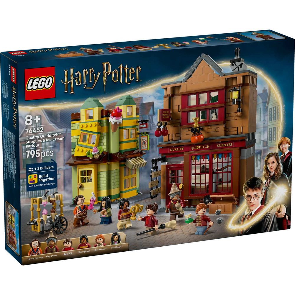 LEGO 76452 Quality Quidditch™ Supplies & Ice Cream Parlour slika 1