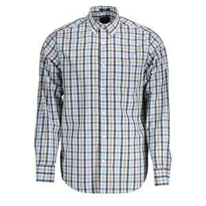 GANT MEN'S BEIGE LONG SLEEVE SHIRT