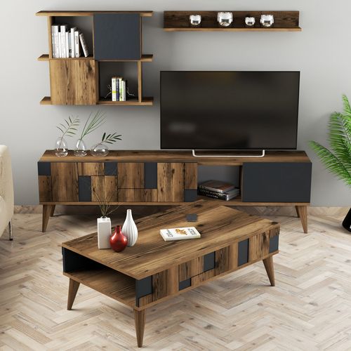 Madrid - Anthracite Walnut
Anthracite Living Room Furniture Set slika 1