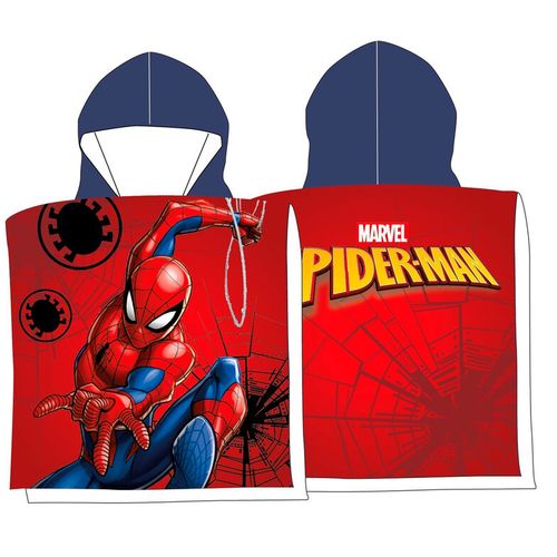 Marvel Spiderman microfibre poncho towel slika 1