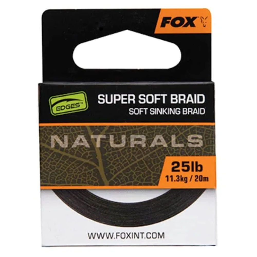 Fox Naturals Soft Braid Hooklength 20m 25lb (CAC827) slika 1