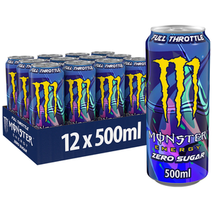 Monster Full Throtle Zero 0,5l  12/1 limenka XXL