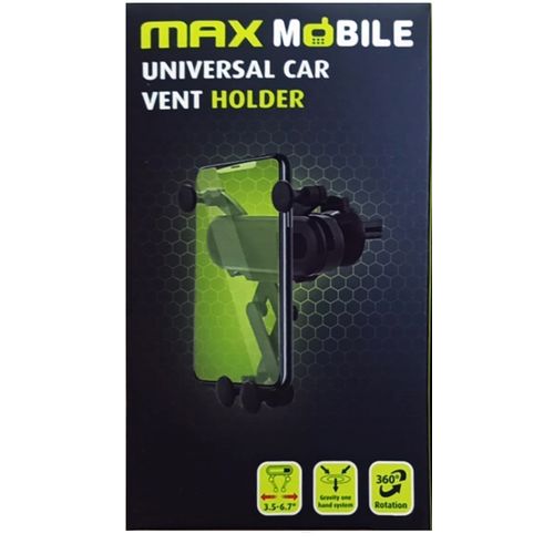 MaxMobile držač za mobitel GRAVITY VENT G260 do 6.7˝ slika 1