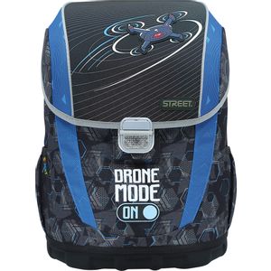 Street anatomska torba za prvašiće Drone mode 
