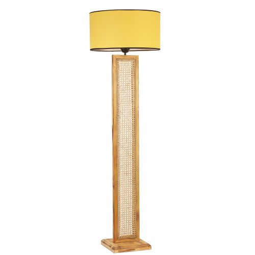 Podna Lampa Ribon 8739-3 Rattan u Senfu Boji slika 1