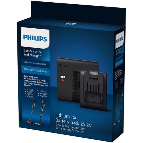 Philips Litij-ionska baterija 25,2 V XV1797/01 slika 6