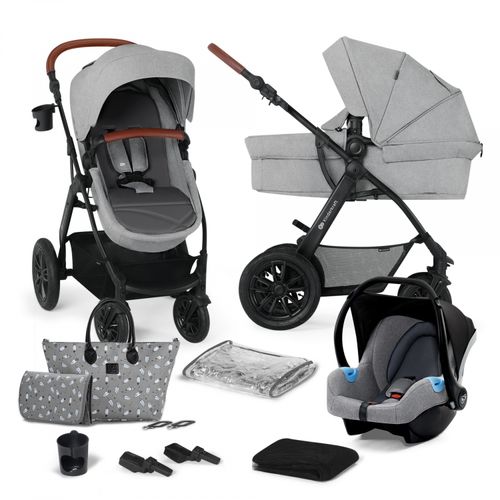 Kinderkraft Dečija Kolica Xmoov 3U1 Light Grey slika 1