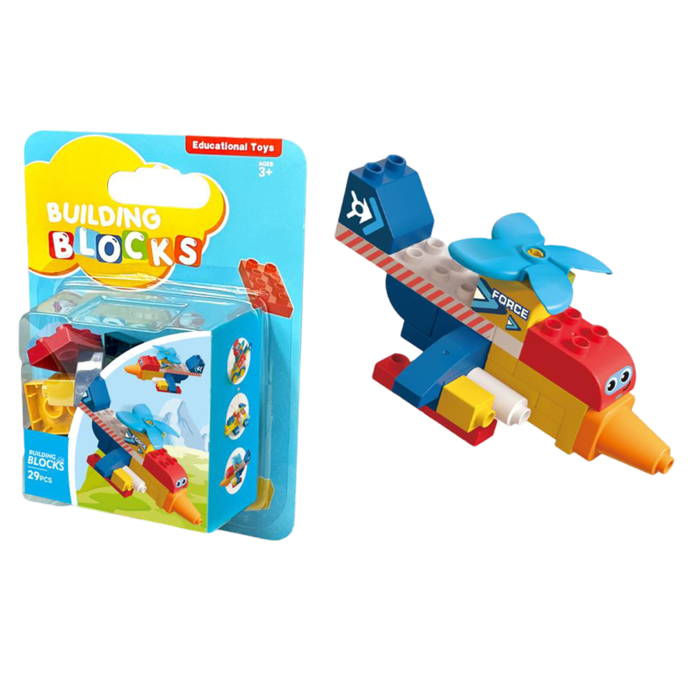MKV049891 Kocke Avion 29 kom slika 1