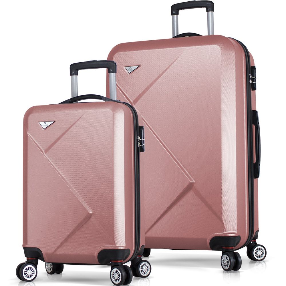 Set Kofera u Roze Zlatnoj Boji (2 Komada) slika 1