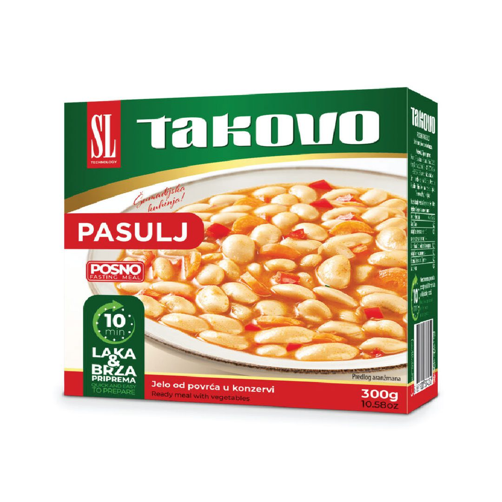 Takovo Posni grah 300g slika 1