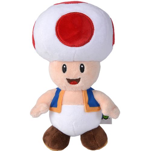 Nintendo Super Mario Toad plišana igračka 20 cm slika 2