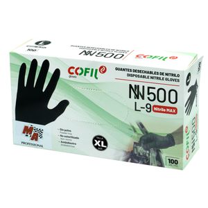 Rukavice Jednokratne Nutrline Crne (Veličina XL) 100/1