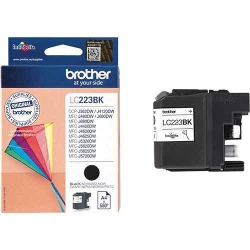 BROTHER LC223BK ink black 550pages slika 1