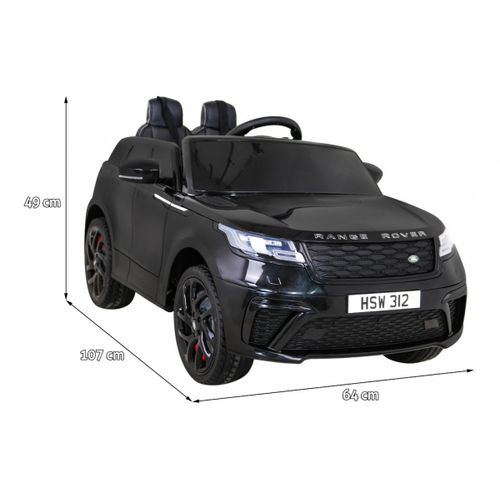 Licencirani auto na akumulator Range Rover Velar - crni slika 2