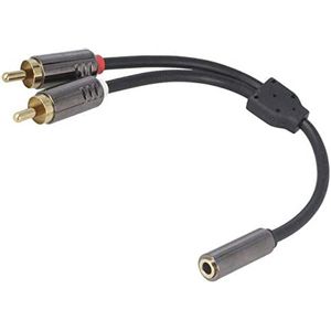 2 RCA na 3.5mm (f) HQ-1/2-0.20