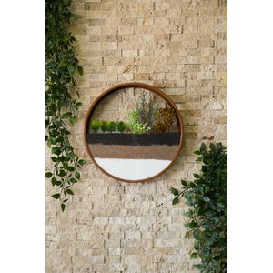 Monstera Brown Decorative Metal Wall Accessory
