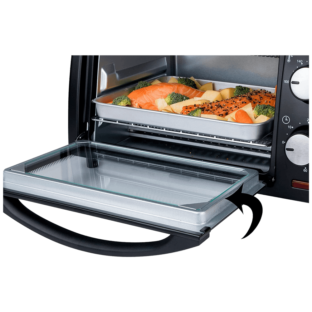 Zilan Mini pećnica, zapremina 9 l, 800 W, crna - ZLN4328 slika 5