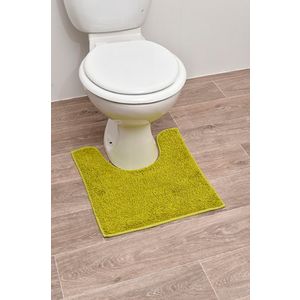 TENDANCE KUPAONSKI TEPIH ZA WC ŠKOLJKU 45X50 CM POLIESTER, ŽUTO ZELENA