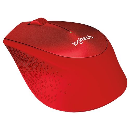 Logitech M330 Silent Plus Wireless mouse Red slika 1